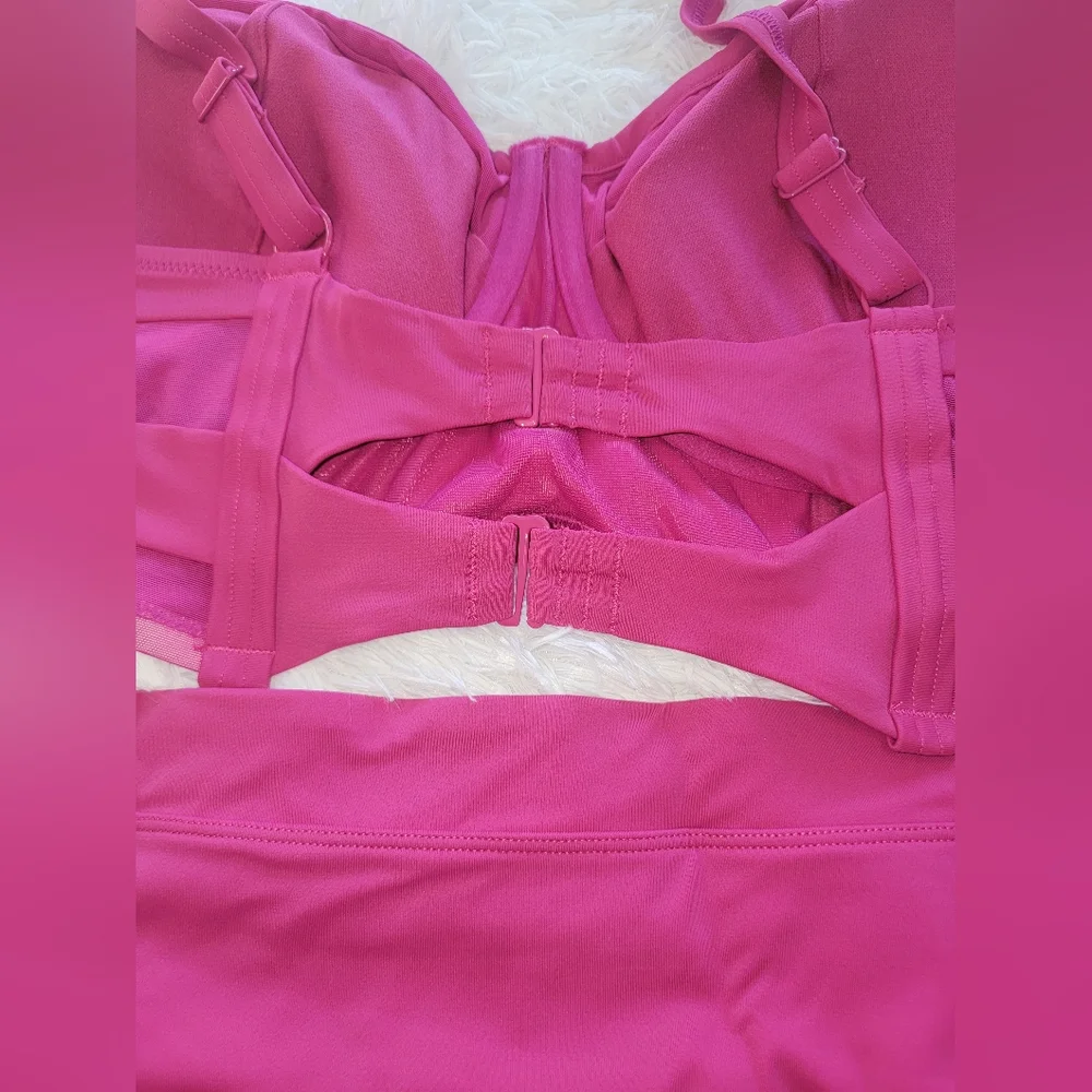 NEW NWT ADOREME Plus Size Daeny Contour 42DDD & 4XL High Waisted Briefs - Picture 5 of 10